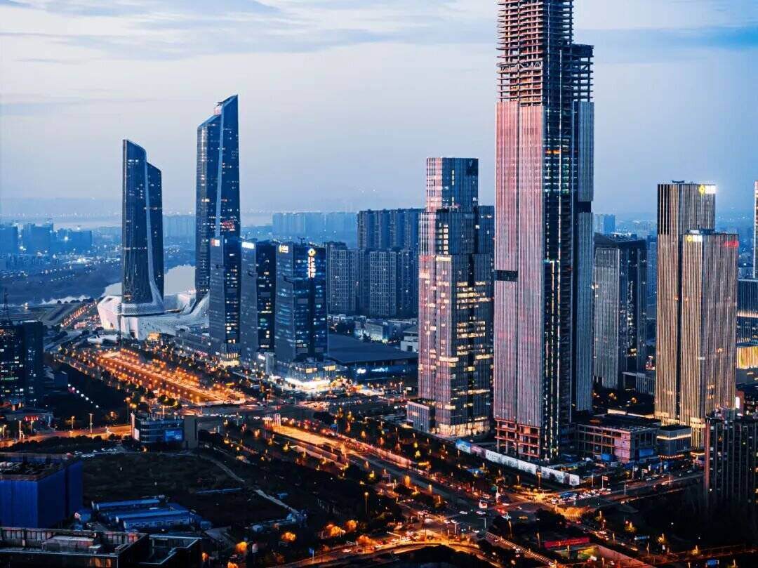 Nanjing's major urban